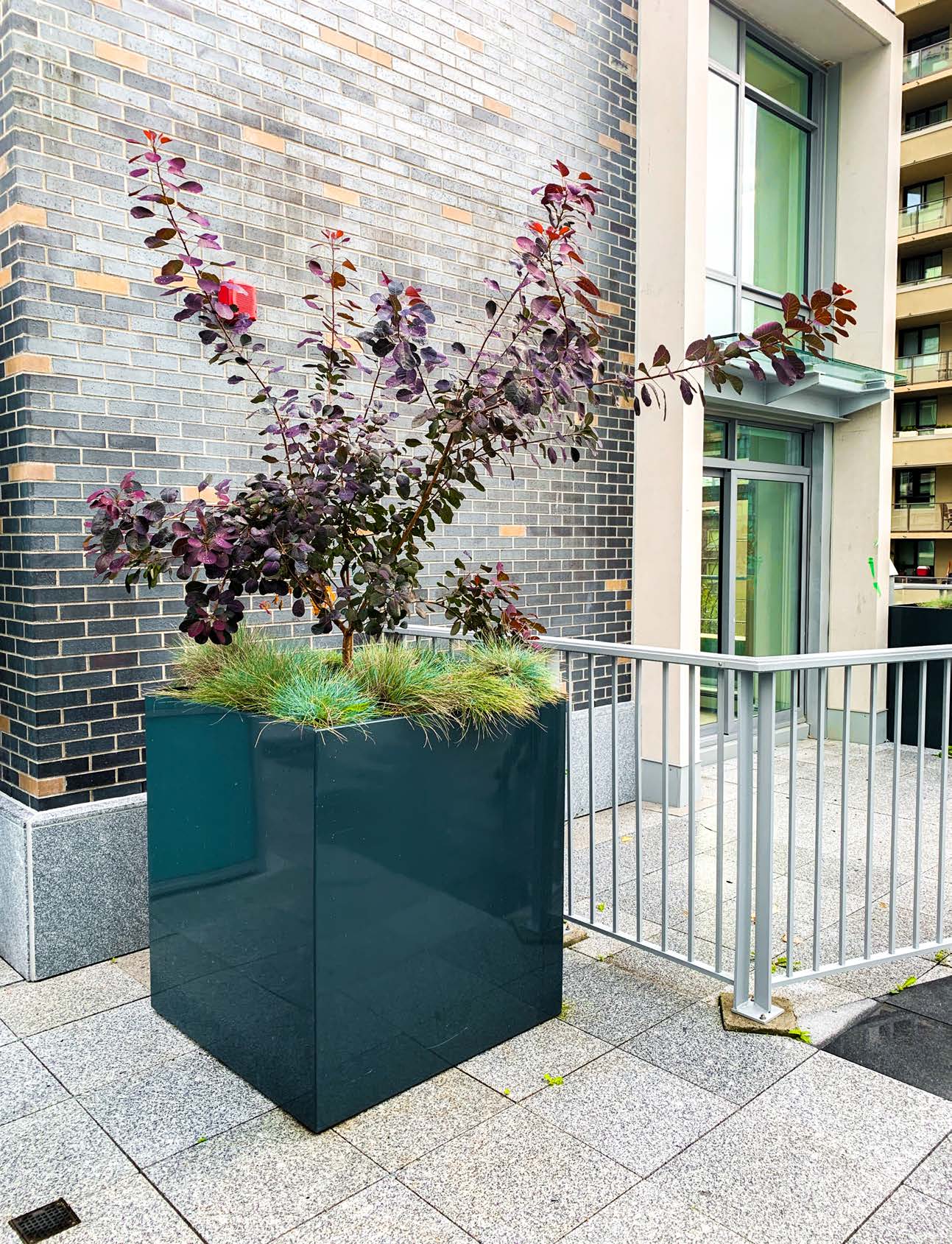 cube planter made by c3